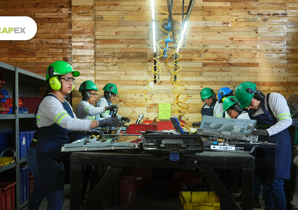 Equipo de Scrapex - Reciclador autorizado
